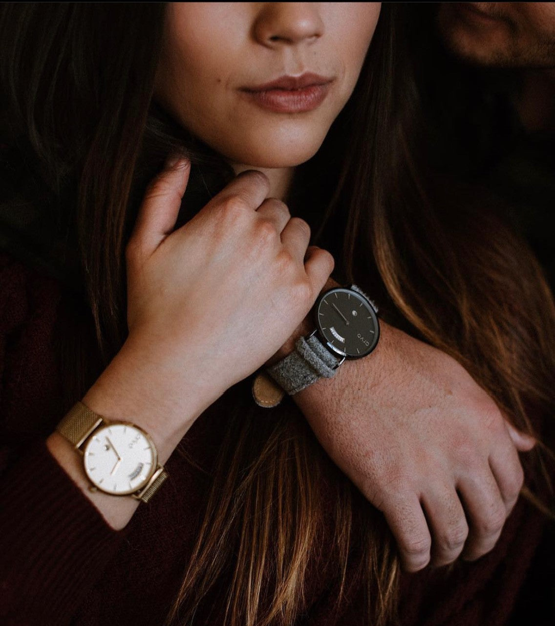 Black Watches for Men and Women - Awristacrat Gray Band - Arvo