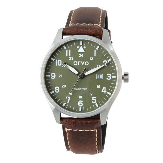 Arvo Rove Field Watch - Spring Green